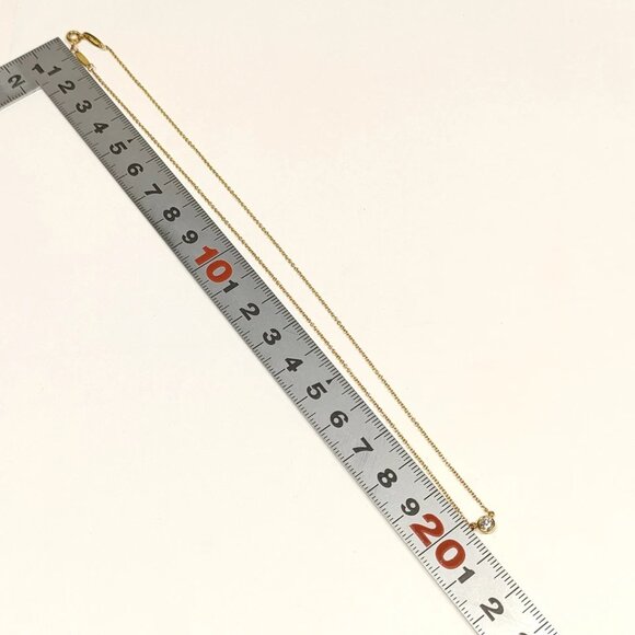 Tiffany and Co. Necklace Peretti Natural Diamond Gold 599-052925 - Picture 6 of 9